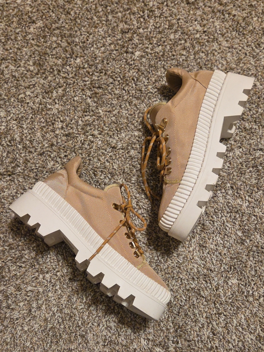 SILENT D Platform Chunky Feel Shoes